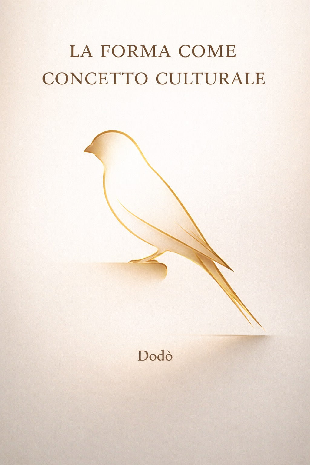 LA FORMA COME CONCETTO CULTURALE