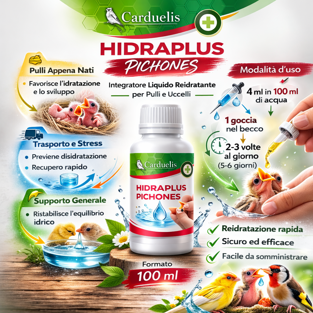 HIDRAPLUS PICHONES (100 ML)