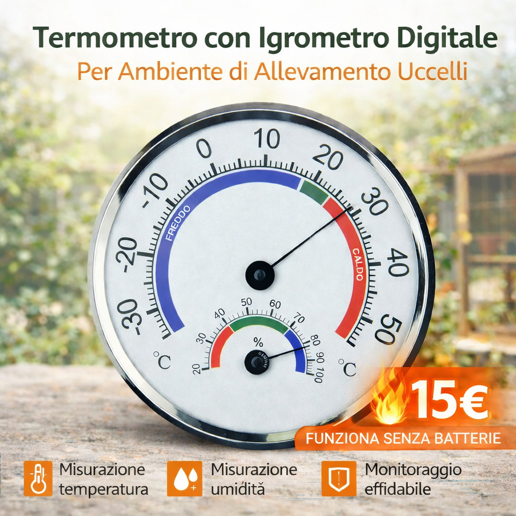TERMOMETRO E IGROMETRO STA