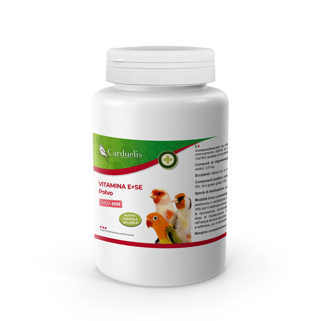 VITAMINA E + SELENIO IN POLVERE IDROSOLUBILE (125/ 250 gr)