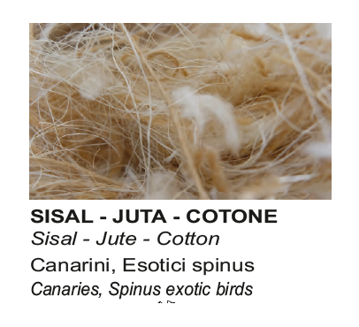 Mélange de sisal, jute et coton 1 kg